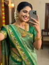 Luxurious Silk Saree Vol 4 Soft Silk With Zari Work Saree Bulk Orders In India
